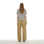 PARTIMENTO WOMEN MILES 9 CORE REGULAR TEE_MELANGE