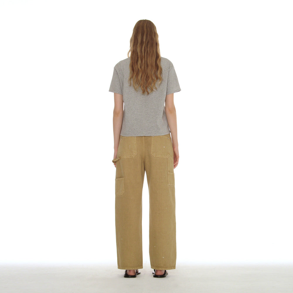 PARTIMENTO WOMEN MILES 9 CORE REGULAR TEE_MELANGE