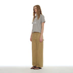 PARTIMENTO WOMEN MILES 9 CORE REGULAR TEE_MELANGE