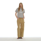 PARTIMENTO WOMEN MILES 9 CORE REGULAR TEE_MELANGE