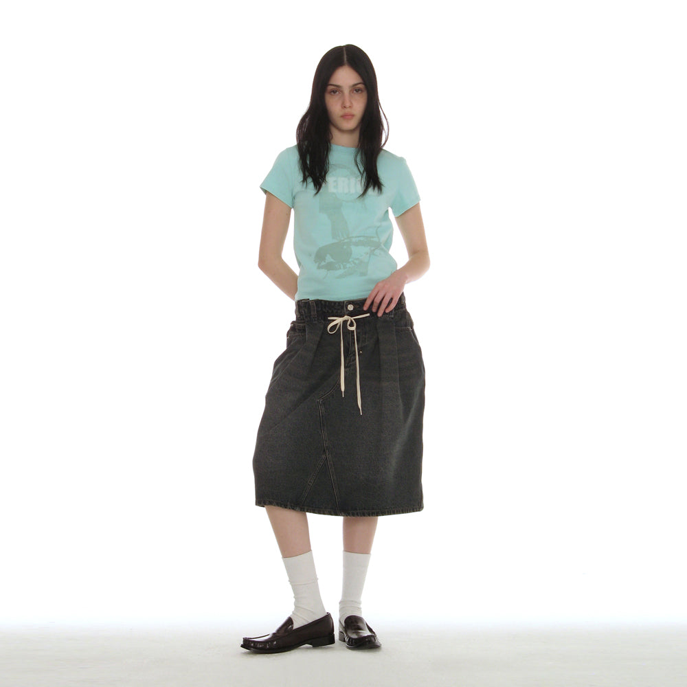 PARTIMENTO WOMEN PERIOD PRINTED TEE_SKY