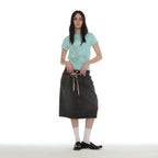 PARTIMENTO WOMEN PERIOD PRINTED TEE_SKY