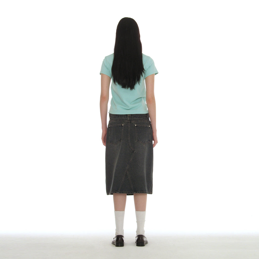 PARTIMENTO WOMEN PERIOD PRINTED TEE_SKY