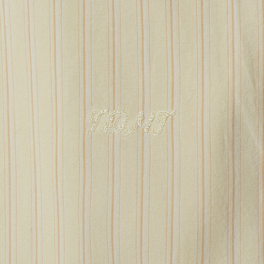 TTUDEMENT STRIPED SUMMER OVERSHIRT_YELLOW