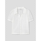 kuho plus Open Collar Blouse White (KE6360M091)