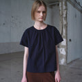 kuho plus Back Detail Blouse Navy (KE6360M04R)