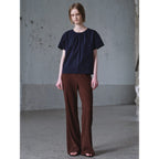 kuho plus Back Detail Blouse Navy (KE6360M04R)