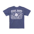 BIGWAVE COLLECTIVE Peace Again Short Sleeve T-Shirt (Navy)