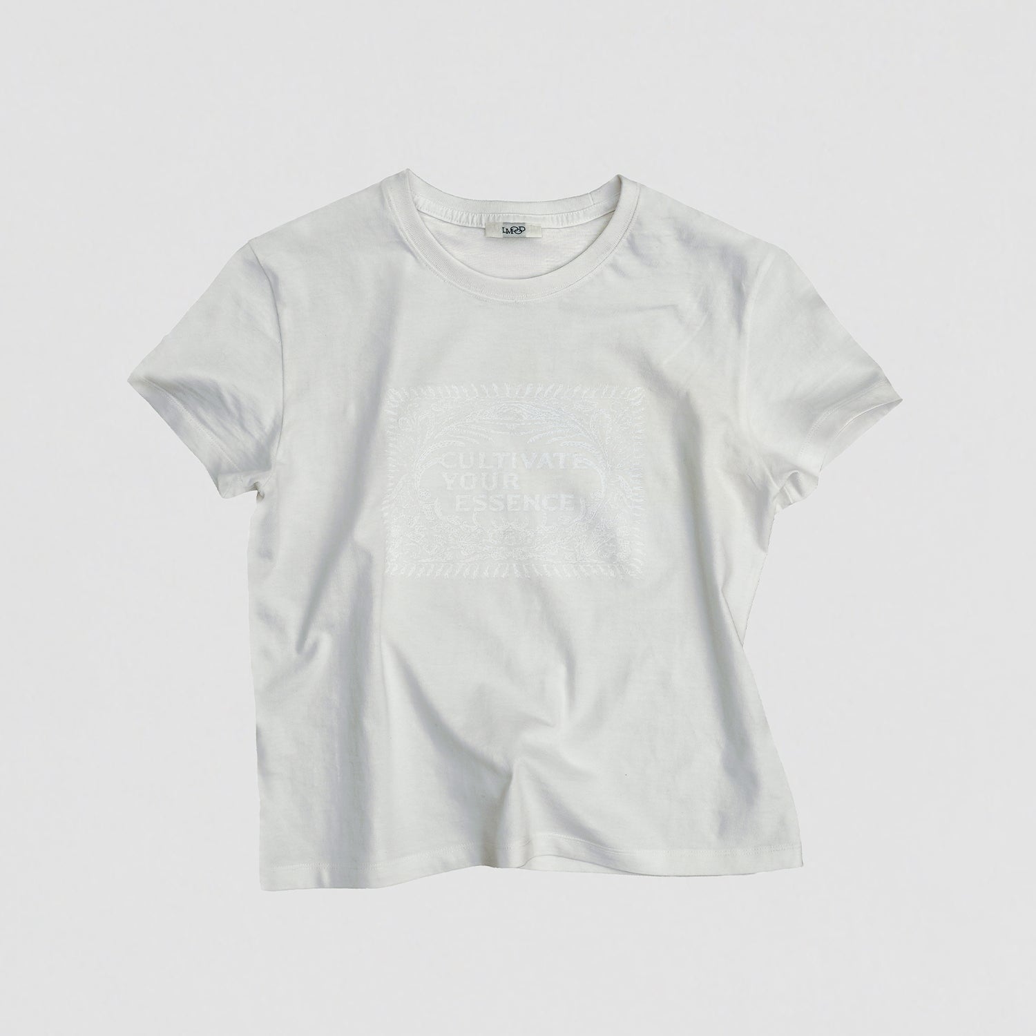 LMOOD WOMEN [Chaeun PICK] Cult T-shirt white