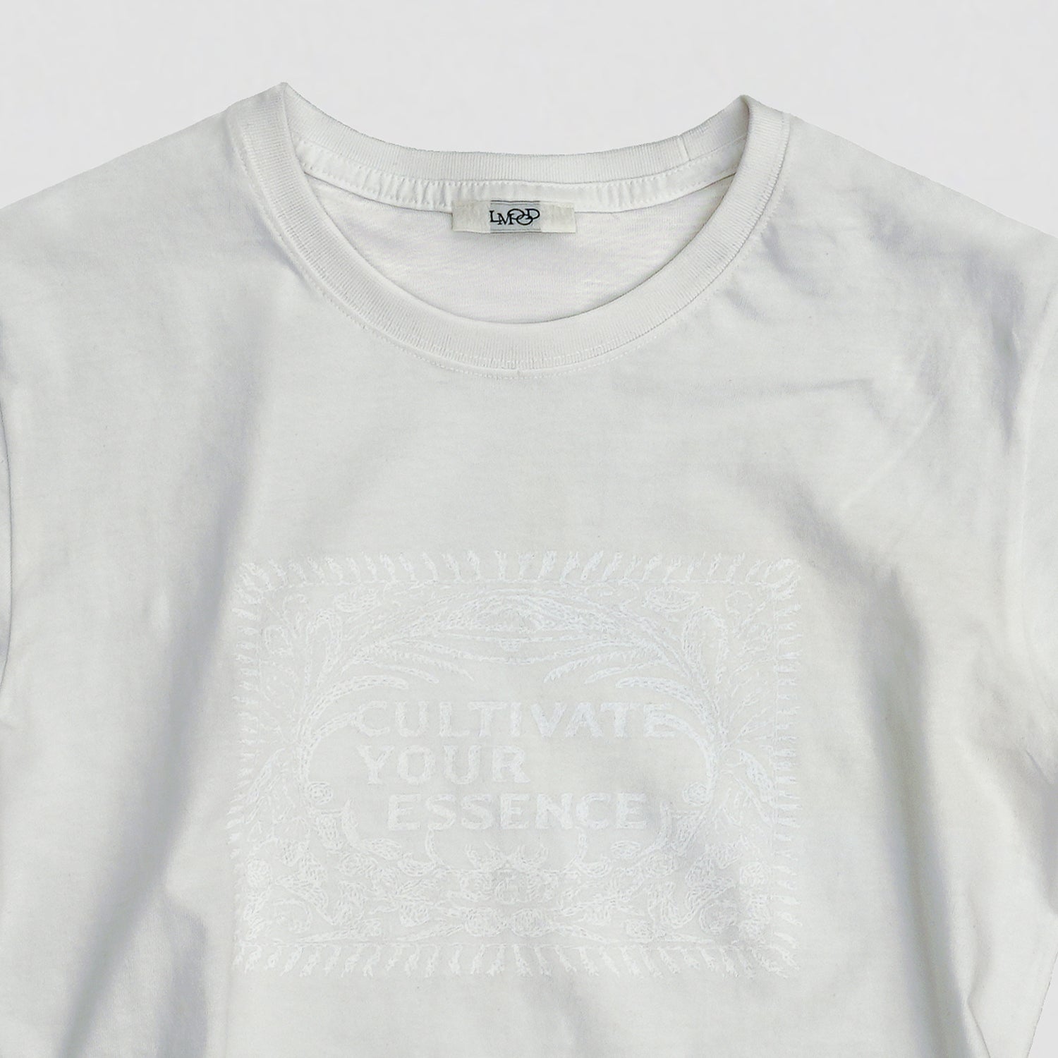 LMOOD WOMEN [Chaeun PICK] Cult T-shirt white