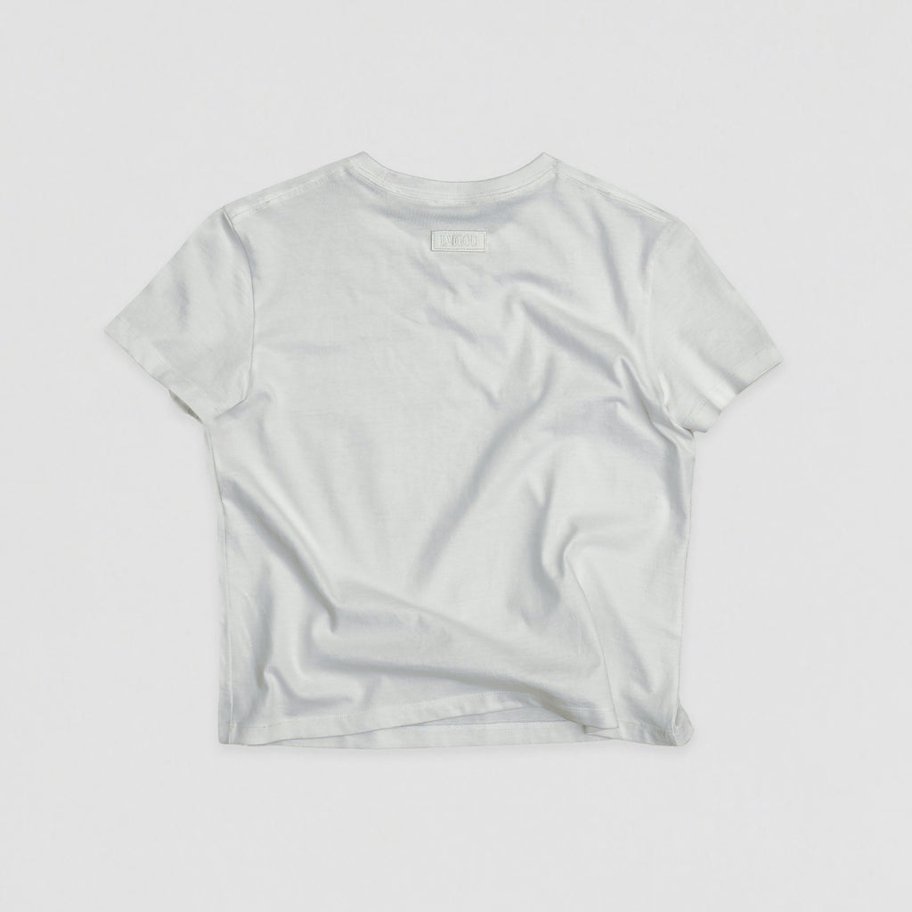 LMOOD WOMEN [Chaeun PICK] Cult T-shirt white