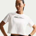 NIKE Swift Dry Fit Short Sleeve Cropped Running T-Shirt W - Sale / IM0628-133