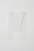 YOONSEUL Sue layered cardigan (linen)
