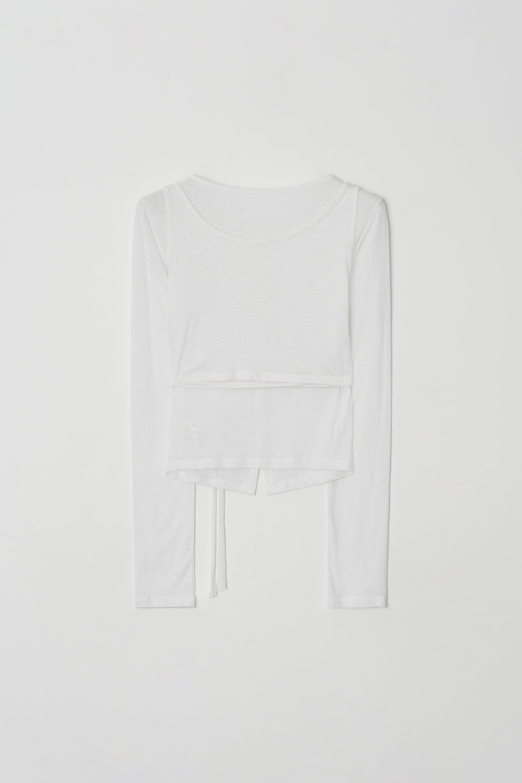 YOONSEUL Sue layered cardigan (linen)