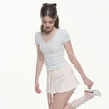 WHISFAIRY Love Scene Lace Tee - MINT