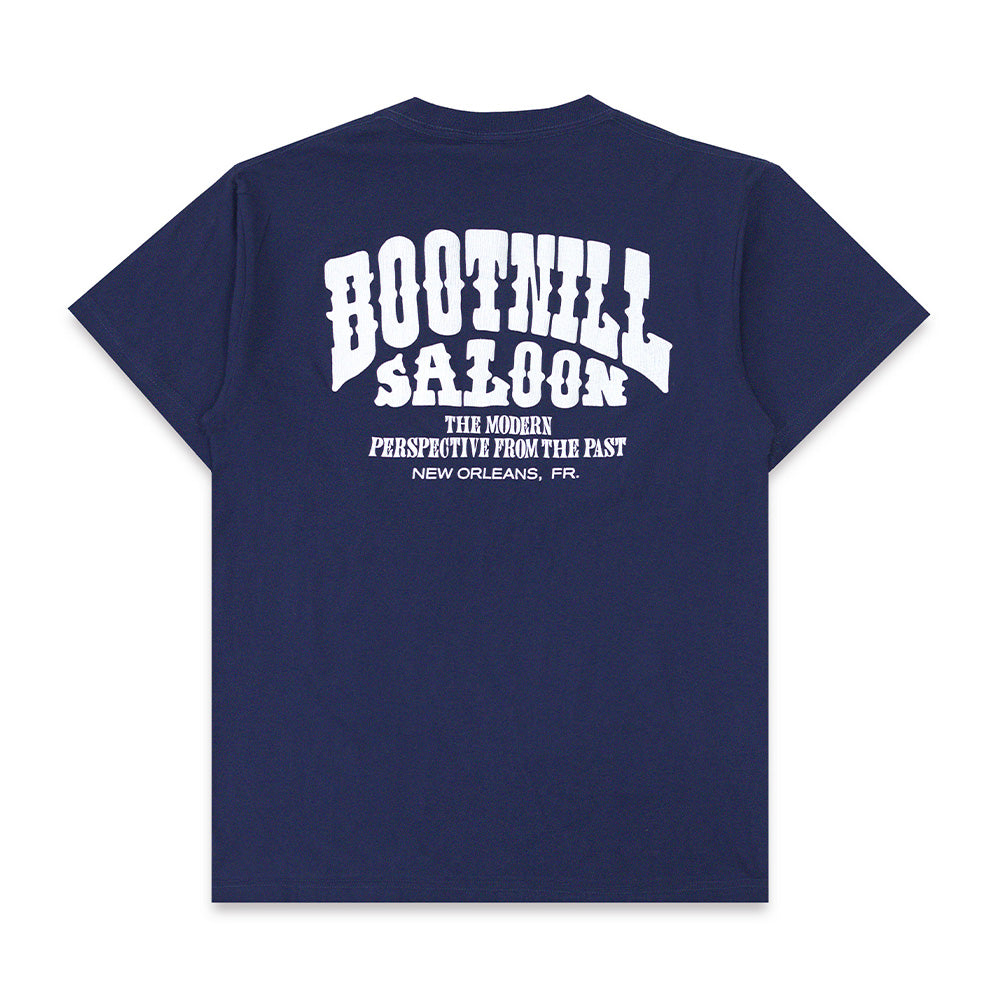 ORLEANS STORE Bootnill Jazz t-shirts, Navy