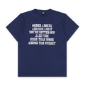 ORLEANS STORE Bootnill Jazz t-shirts, Navy