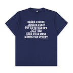 ORLEANS STORE Bootnill Jazz t-shirts, Navy