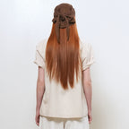 GENERAL IDEA WOMAN seersucker collar half shirt [BEIGE] / GF2LSH518
