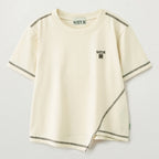 SATUR (W) Dublin Short Sleeve T-Shirt Cream