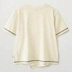 SATUR (W) Dublin Short Sleeve T-Shirt Cream