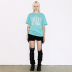 FANCY CLUB IBIZA RHINESTONE TEE (MINT) F26QB401