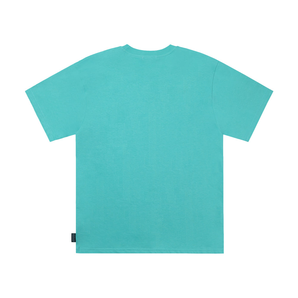 FANCY CLUB IBIZA RHINESTONE TEE (MINT) F26QB401