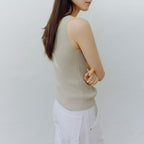 BENUET Softy Sleeveless_Dusty Beige