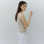 BENUET Softy Sleeveless_Dusty Beige