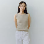 BENUET Softy Sleeveless_Dusty Beige