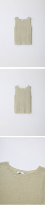 BENUET Softy Sleeveless_Dusty Beige