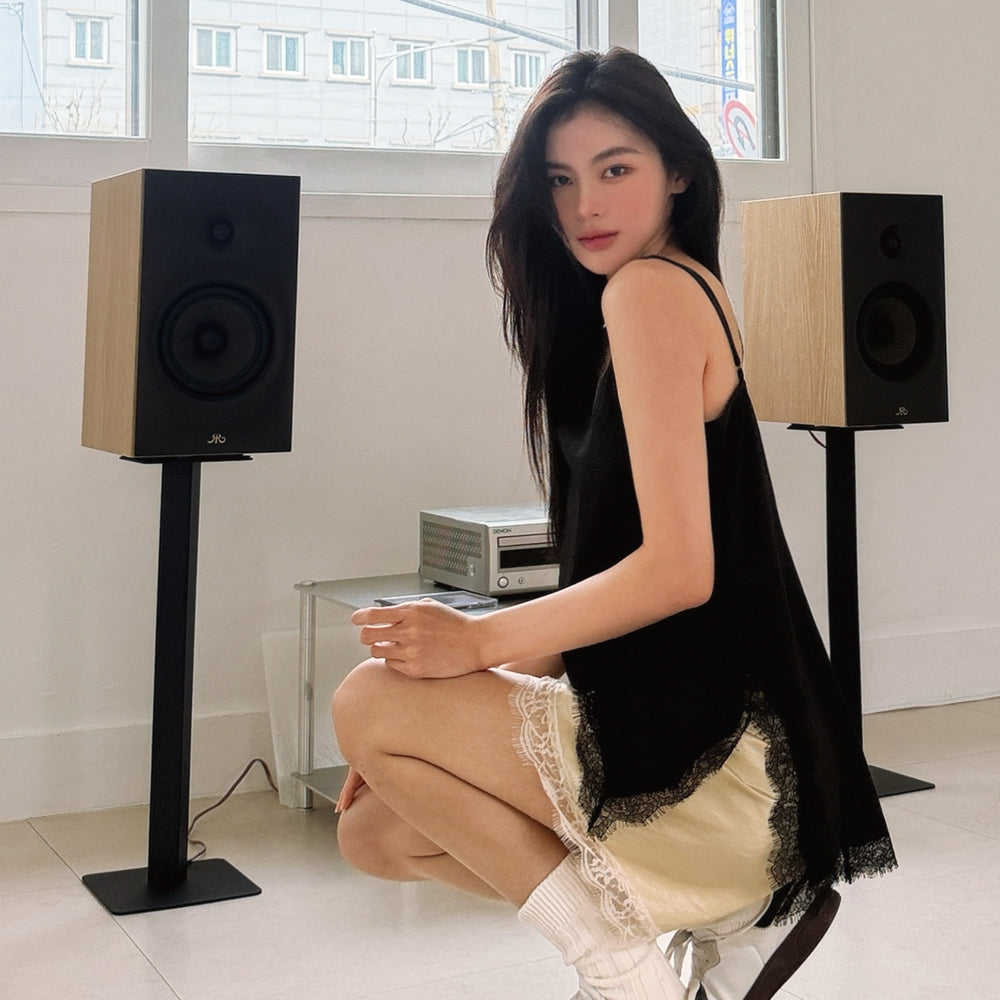 MELLY&ROSE Melrose Satin Lace Top_BLACK(314812)