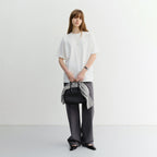 DUNST UNISEX ESSENTIAL LOOSE T-SHIRT OFF WHITE_UDTS6B125WT