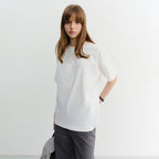DUNST UNISEX ESSENTIAL LOOSE T-SHIRT OFF WHITE_UDTS6B125WT