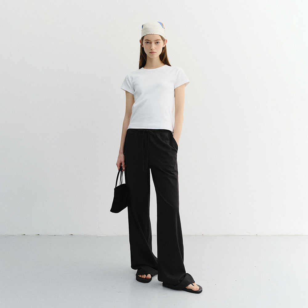 DUNST ESSENTIAL T-SHIRT WHITE_UDTS6B223WT