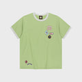 SUNLOVE Multi Patch Ringer Tee Light Olive