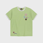 SUNLOVE Multi Patch Ringer Tee Light Olive