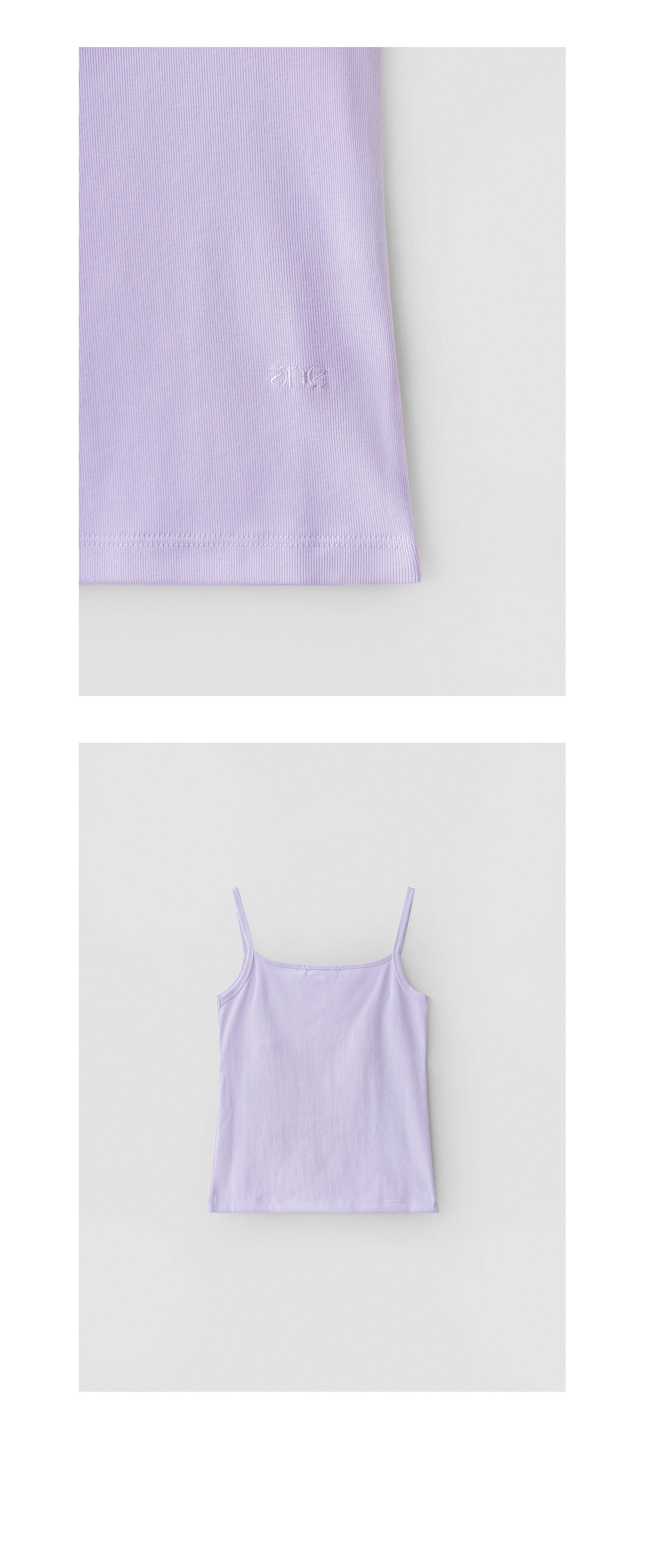 ANDNEEDS Popo three button sleeveless (lavender)