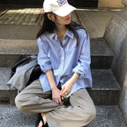 SYS CHECK SHIRT_SKY