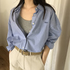 SYS CHECK SHIRT_SKY