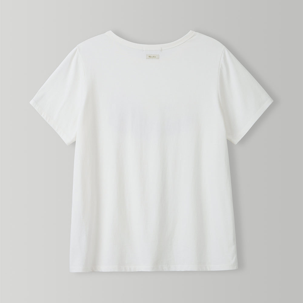 CHERIAUBE Fruit Atelier Tee-Ivory