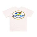 BIGWAVE COLLECTIVE C&SUN Happy Days Short Sleeve T-Shirt (Off White)