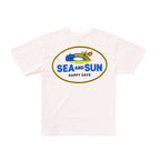 BIGWAVE COLLECTIVE C&SUN Happy Days Short Sleeve T-Shirt (Off White)