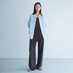 VAN ROHE [1st] Oversized Sheer Shirt B408-21