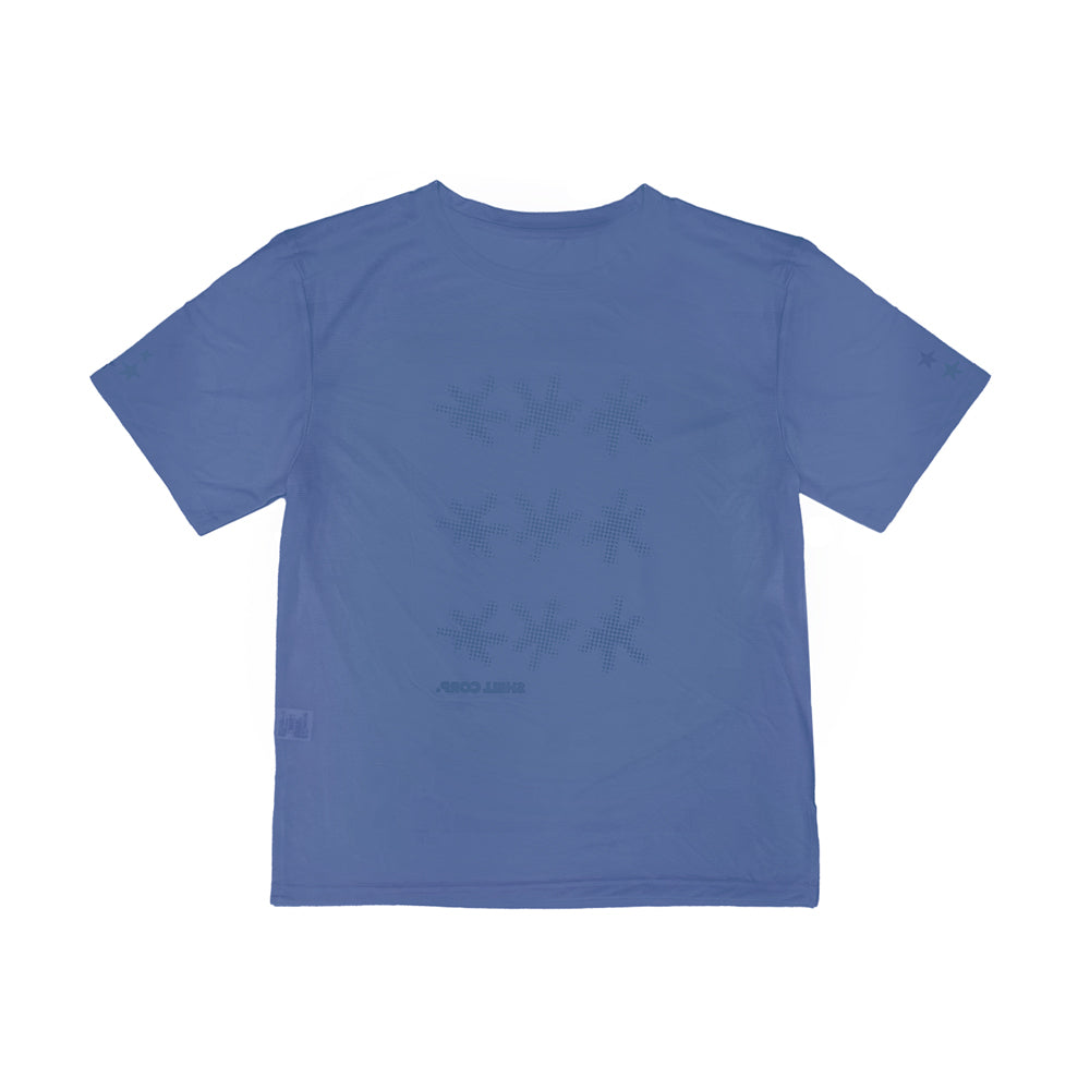 Shell Corporation 3M Reflective Cooling Short Sleeve T-Shirt Fixed Star - 3 Colors