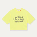 WILSON Legacy Ball Crop T-Shirt W (3color)