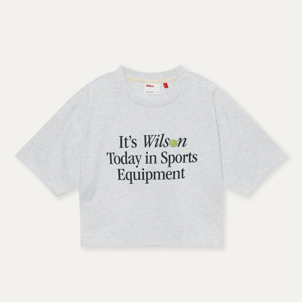 WILSON Legacy Ball Crop T-Shirt W (3color)