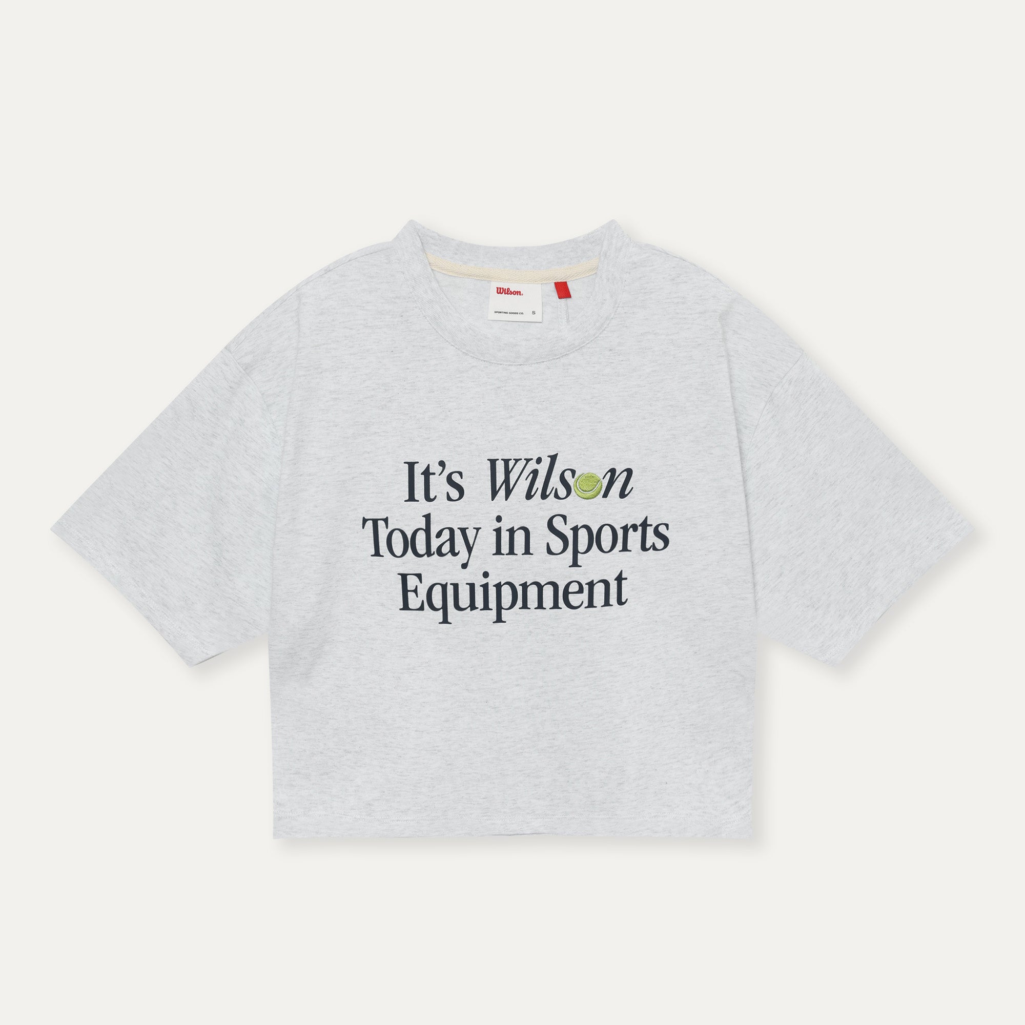 WILSON Legacy Ball Crop T-Shirt W (3color)