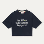 WILSON Legacy Ball Crop T-Shirt W (3color)