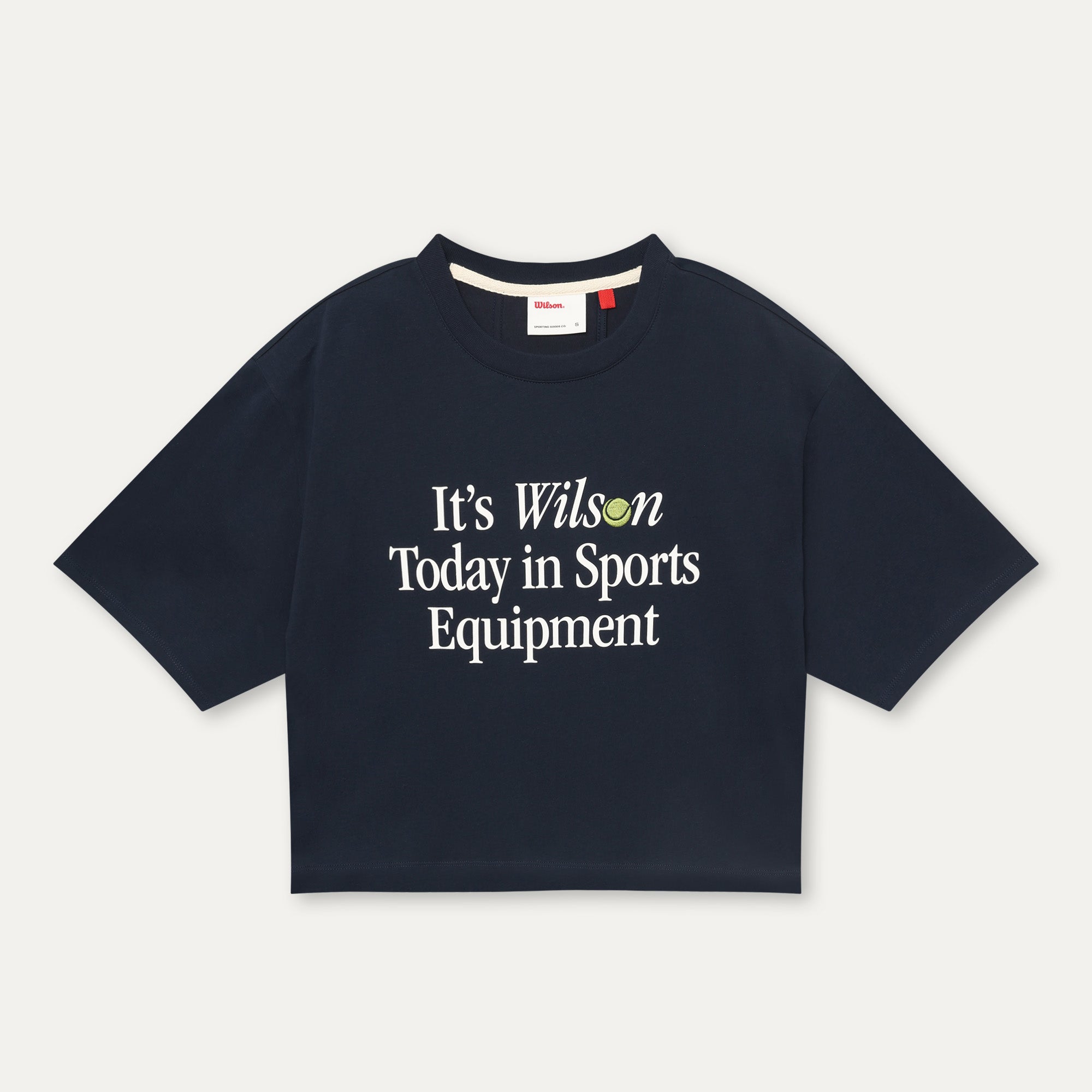 WILSON Legacy Ball Crop T-Shirt W (3color)
